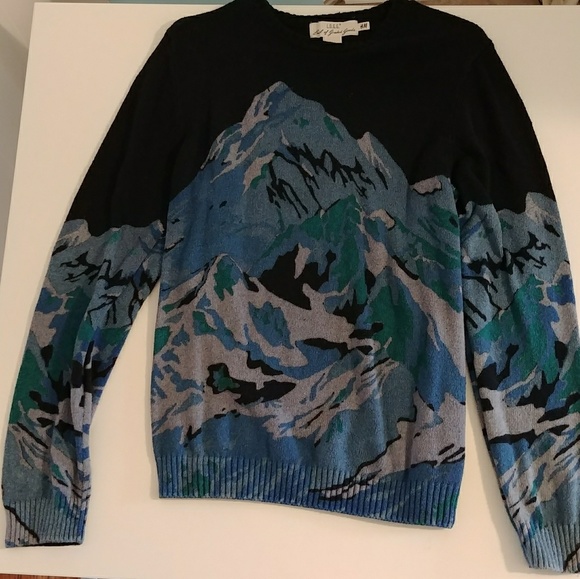 H\u0026M | Sweaters | Mountain Print Mens 